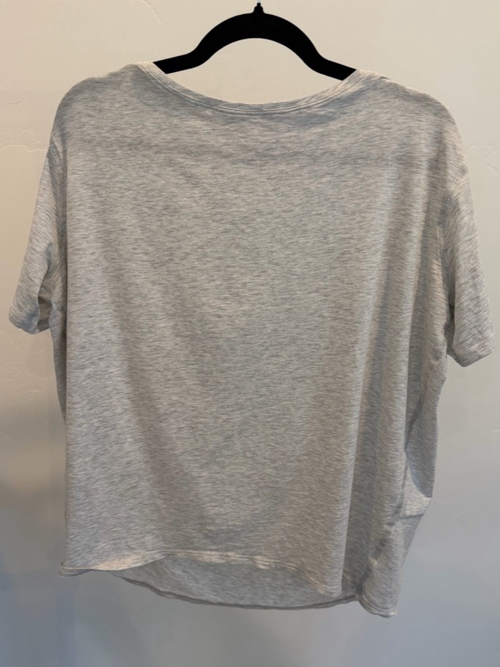lululemon Back in Action Short-Sleeve Shirt Gray Size 6